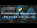 Values and Types Tamil Python for Beginners S M Security