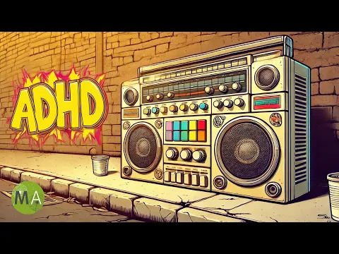 Sustained Concentration Aid | 90s Hip Hop | ADHD High Focus Support