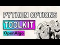 Python Options Toolkit and Building Options Strategies using ChatGPT