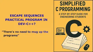 25 Escape Sequences Practical Program in Dev-C
