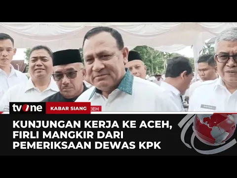 Ketua KPK Firli Bahuri Ngeles Ditanya Mangkir Pemeriksaan Kasus Pemerasan SYL