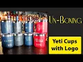 Unboxing Our Truly Epic Custom Yeti Cups with our new logo