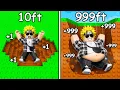 I Went From 10FT to 999FT in Roblox