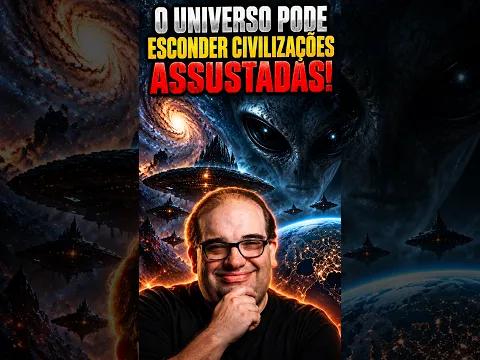 O UNIVERSO PODE ESCONDER CIVILIZAÇÕES ASSUSTADAS! #sergiosacani #astronomia #misterio #florestanegra