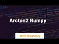 arctan2 numpy