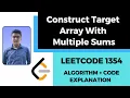Construct Target Array With Multiple Sums C LeetCode Solution 1354