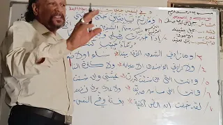 اللغة العربية منهج الشهادة السودانية الادب والنصوص  شرح قصيدة   وفي النفس حاجات للشاعر جميل بثينة دندنها
