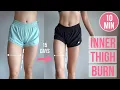 15 DAYS INNER THIGH BURN 10 min No Jumping Workout