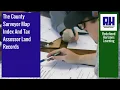 The County Surveyor Map Index And Tax Assessor Land Records