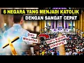 Download Lagu 6 NEGARA yang MENJADI KATOLIK dengan SANGAT CEPAT‼️0% kini MAYORITAS! No. 1 tak sangka