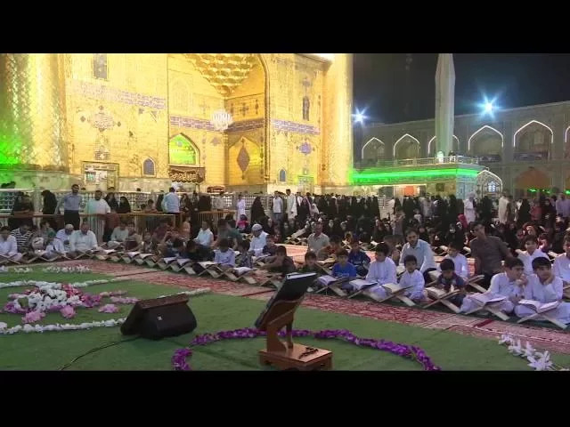 ⁣فرقة اصحاب الكساء || من سورة الفجر || المحفل القرآني الرمضاني 1437 هـ