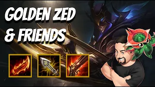 Golden Zed & Friends | TFT Galaxies | Teamfight Tactics