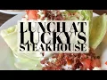 Lunch at Lucky s Steakhouse
