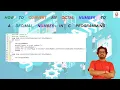 How to convert an Octal number to a Decimal number in C programming
