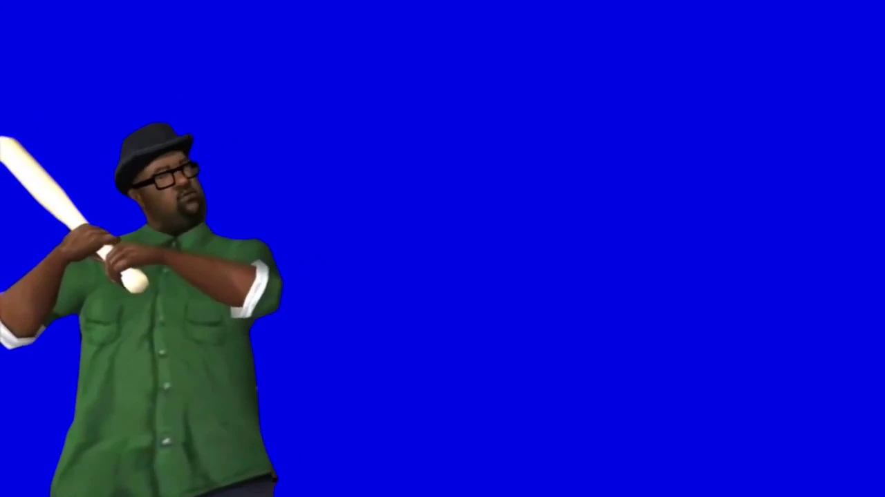 YOU PICKED THE WRONG HOUSE FOOL!!   BIG SMOKE   GTA SA Blue..