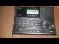 Uniden 500 Channel Clock Radio Scanner with Weather Alert BC345CRS
