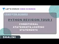 Python Revision Tour Part 2 Computer Science 12th CBSE Shalini