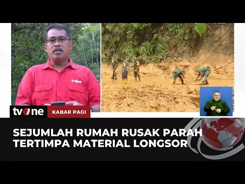 3 Rumah Warga Rusak Parah Dihantam Longsor di Toraja Utara