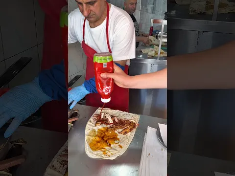 Bu dönercide mayonez yok !! #reklam #döner # #shortvideo