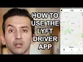 How To use the Lyft Driver app