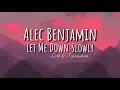 Alec Benjamin - Let Me Down Slowly lirik \u0026 terjemahan