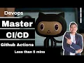 Ep 01 Master with Kunal Github Actions