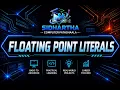 Python Floating Point Integer Literals Decimal Octal Hexadecimal Numbers CBSE Class 11 cs