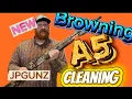A very detailed clean of the NEW BROWNING A5 series shotgun