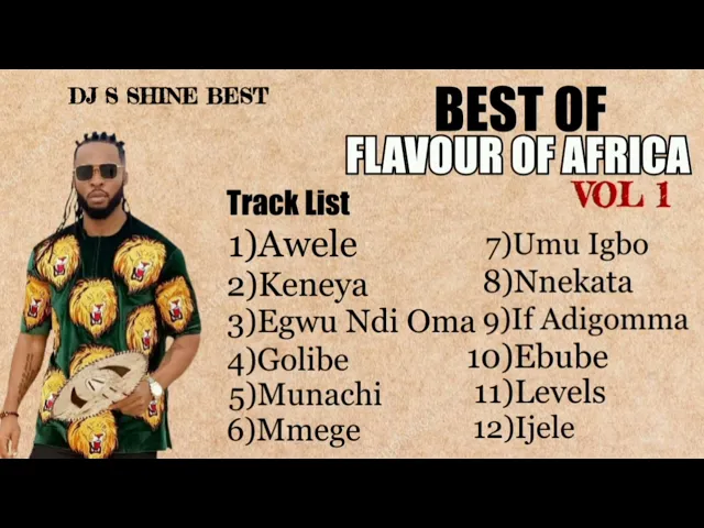 Download MP3 BEST OF FLAVOUR IJELE OF AFRICA VOL1 BY DJ S SHINE BEST