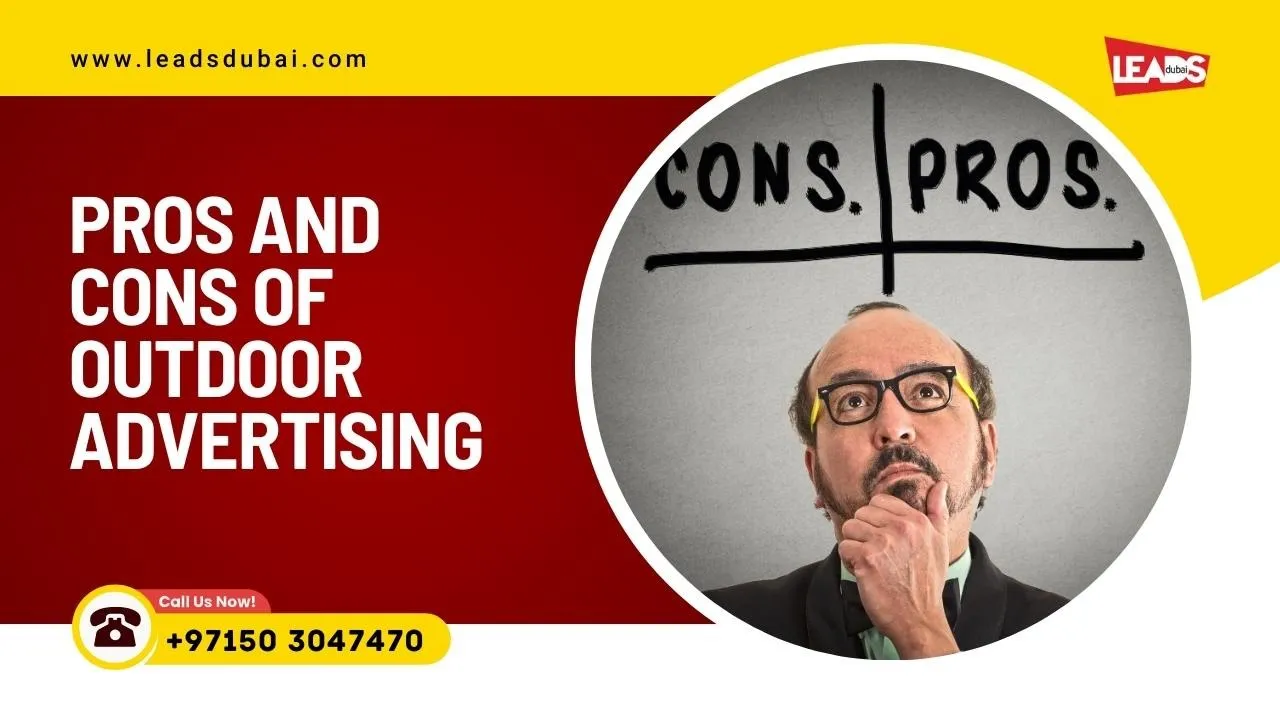 Pros and Cons of Outdoor Advertising