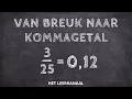 Lagu Breuken omrekenen naar een Decimaal Getal