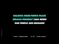 Anggun C Sasmi - TAKUT. Karaoke. Key  Bbm.
