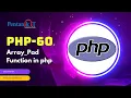 Array Pad Function in php