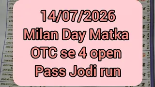 July 14 2026 Today Fix Open Jodi Trick SattaMatka Fix Game Today