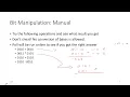Prog Lecture 15 - Bit Manipulation