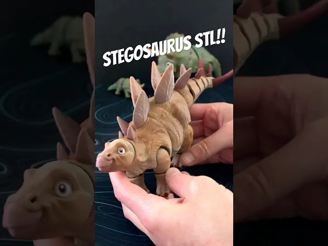 Stegosaurus - Articulated Figure video thumbnail