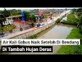 Download Lagu permukaan air kali gabus tambun bekasi naik setelah di bendung, di tambah hujan deras sore hari