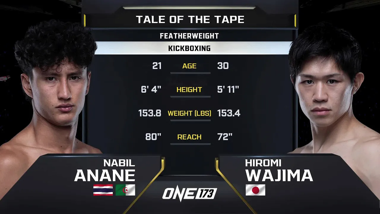 Nabil Anane vs. Hiromi Wajima | Kickboxing Full Fight