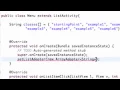 Android Application Development Tutorial 19 Setting up an ArrayAdapter