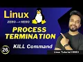 How to Use Kill Command Linux Kill Command Tutorial in Hindi MPrashant