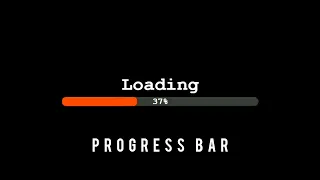 Progress Bar Animation HTML CSS and Javascript