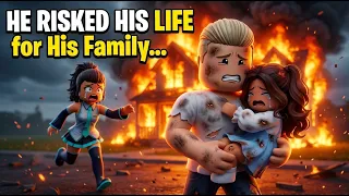 He Risked His Life to Save His Family… 💔 | Michael Roblox  #edit  #roblox
