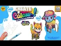 All In Fun Create N Colour Fun Farm Friends 3D Model Painting Kit