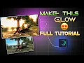 Sky Glow Tutorial In alight Free Fire Tutorial easy Step