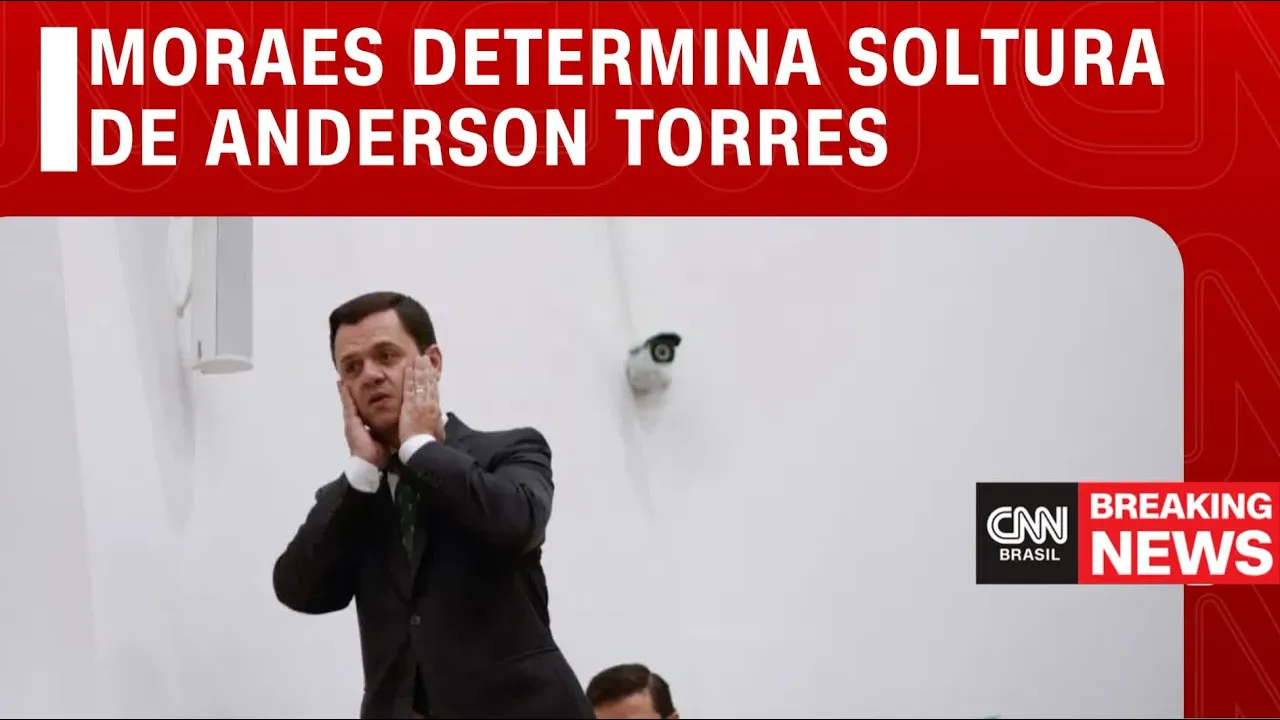 Moraes determina soltura de Anderson Torres | CNN 360º
