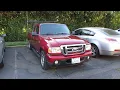 2011 Ford Ranger XLT Startup and Walkaround