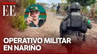 Mueren siete presuntos disidentes de las Farc de “Mordisco” en operación militar en Nariño