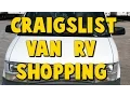 Craigslist Van and RV Shopping Tips