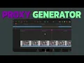Blackmagic Proxy Generator DaVinci Resolve 18 Tutorial