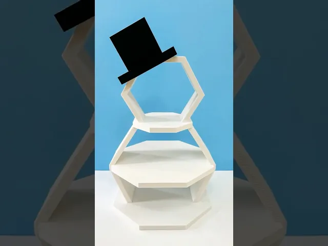 Snowman 3-Tier Serving Stand video thumbnail